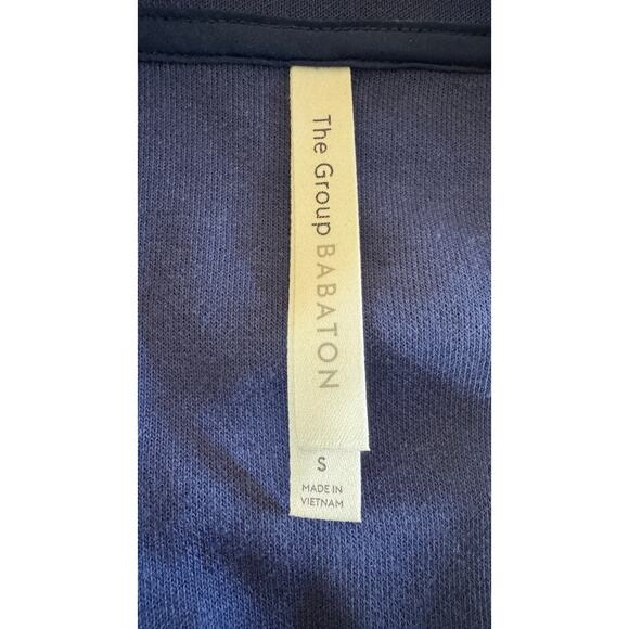 The Group by Babaton Aritzia Rocket Cropped Track Jacket blue size small - Picture 3 of 8